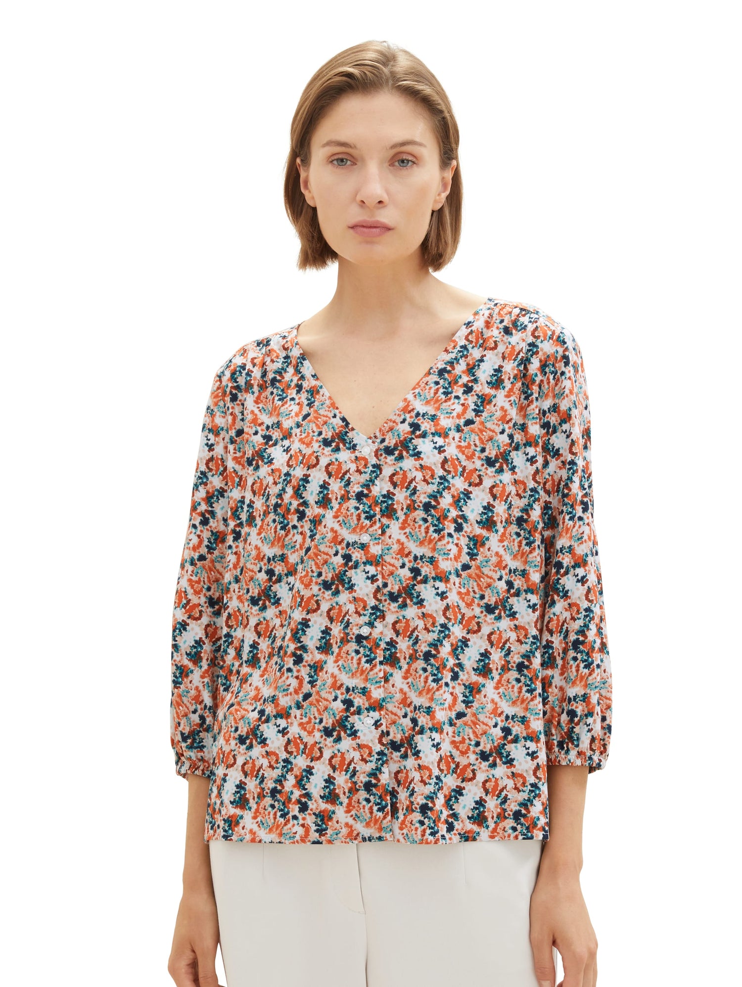 Bluse mit Print