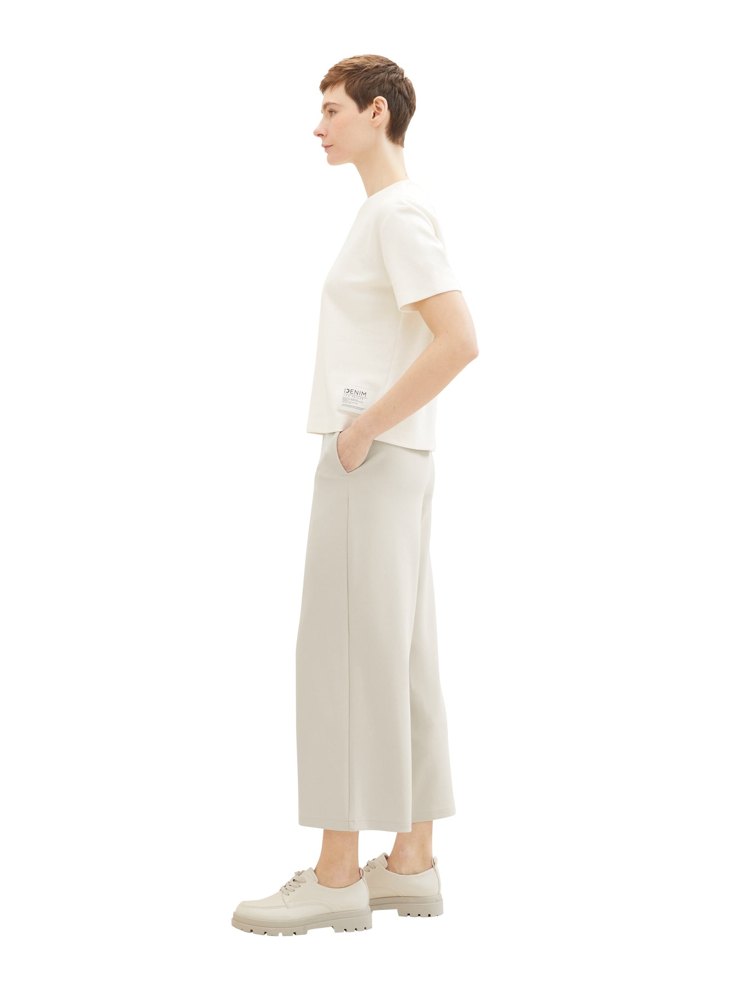 High Waist Culotte Hose