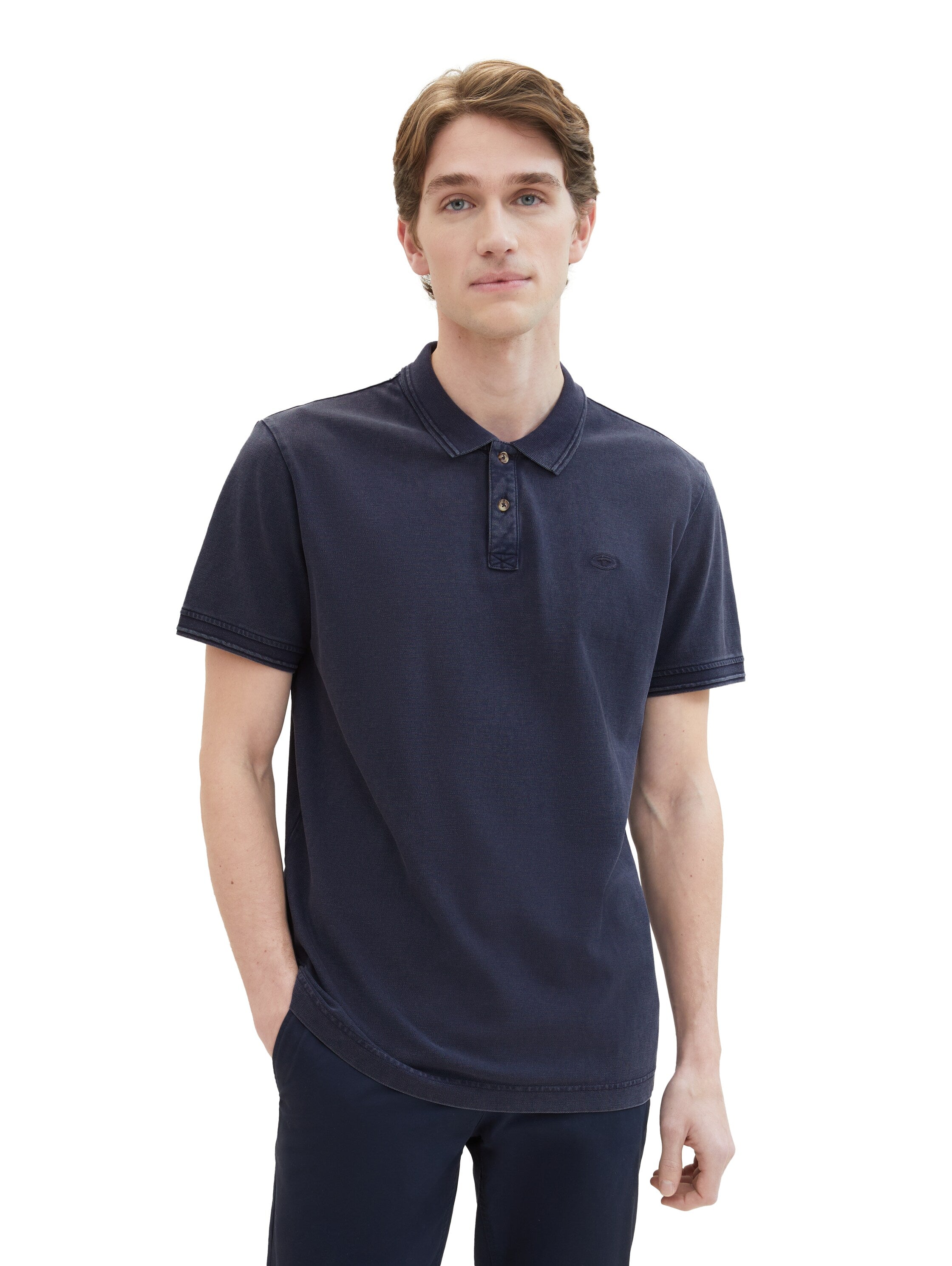 Poloshirt mit Logo Stickerei