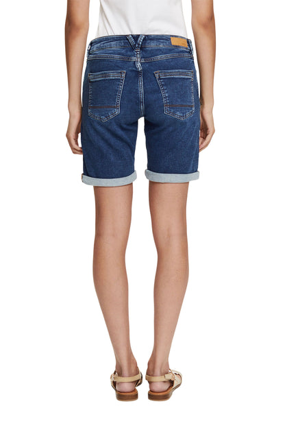 Jeans-Shorts aus Bio-Baumwoll-Mix