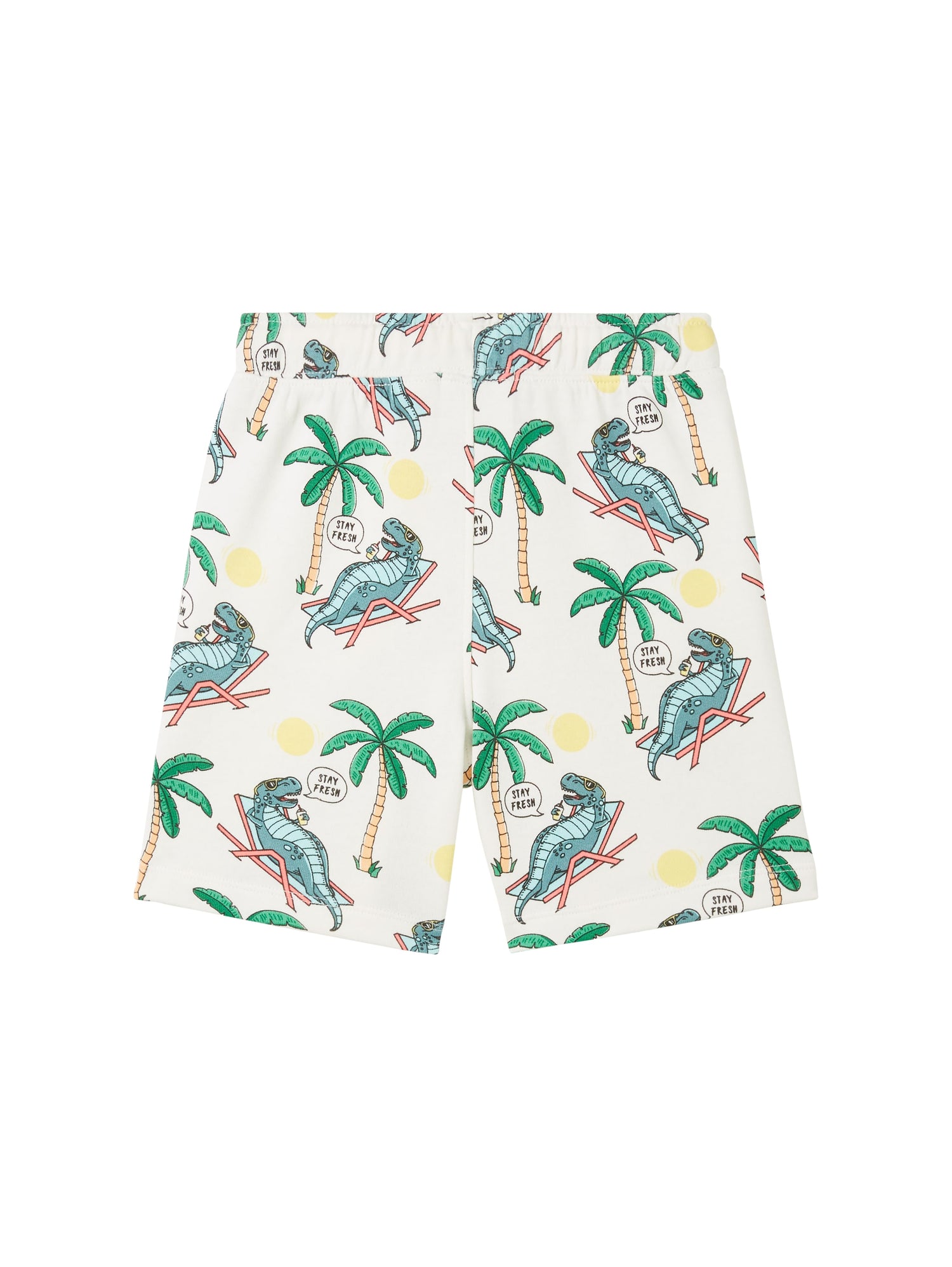 Sweatshorts mit Allover-Print