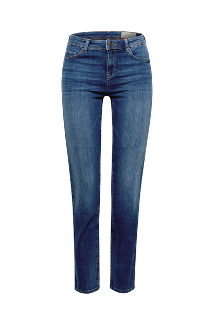 Stretch-Denim mit Organic Cotton