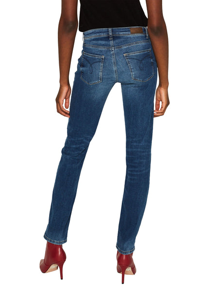 Stretch-Denim mit Organic Cotton