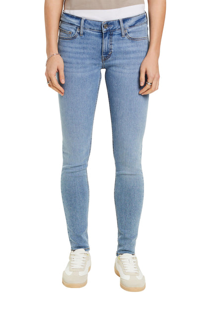 Skinny Jeans mit niedrigem Bund