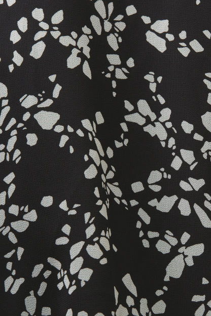 Chiffonkleid mit Print