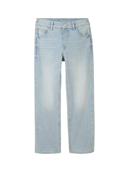 Straight Jeans mit Bio-Baumwolle