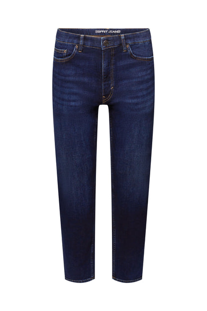 Jeans mit geradem Bein, Baumwollstretch