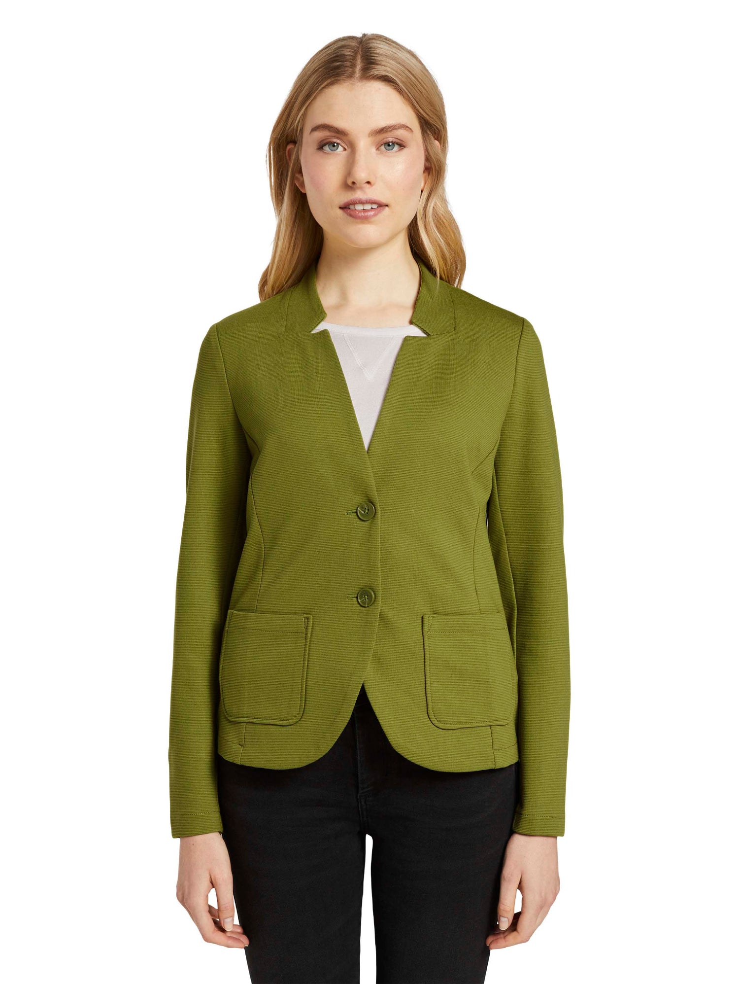 Strukturierter Ottoman Blazer