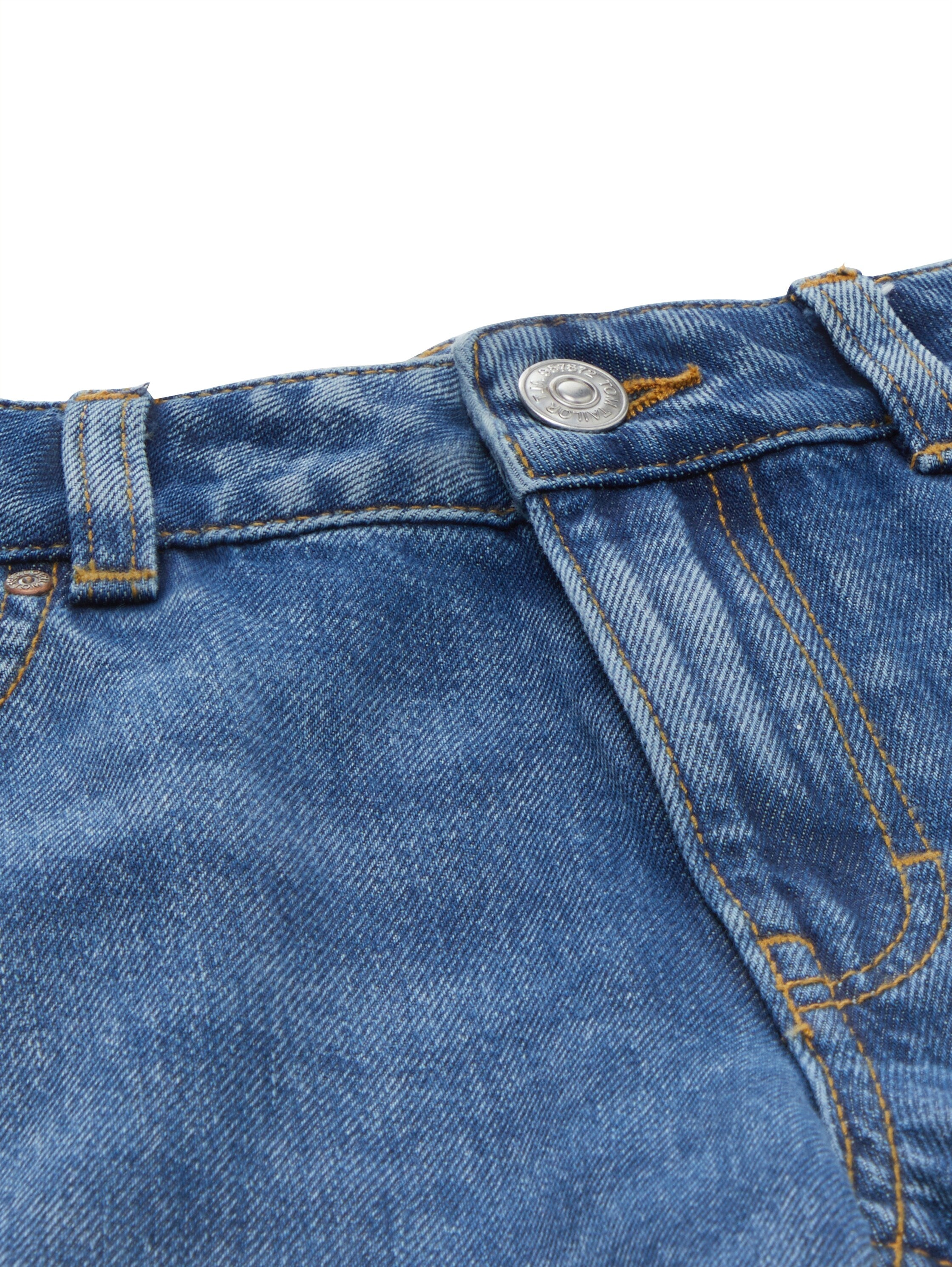 Straight Jeans mit recycelter Baumwolle