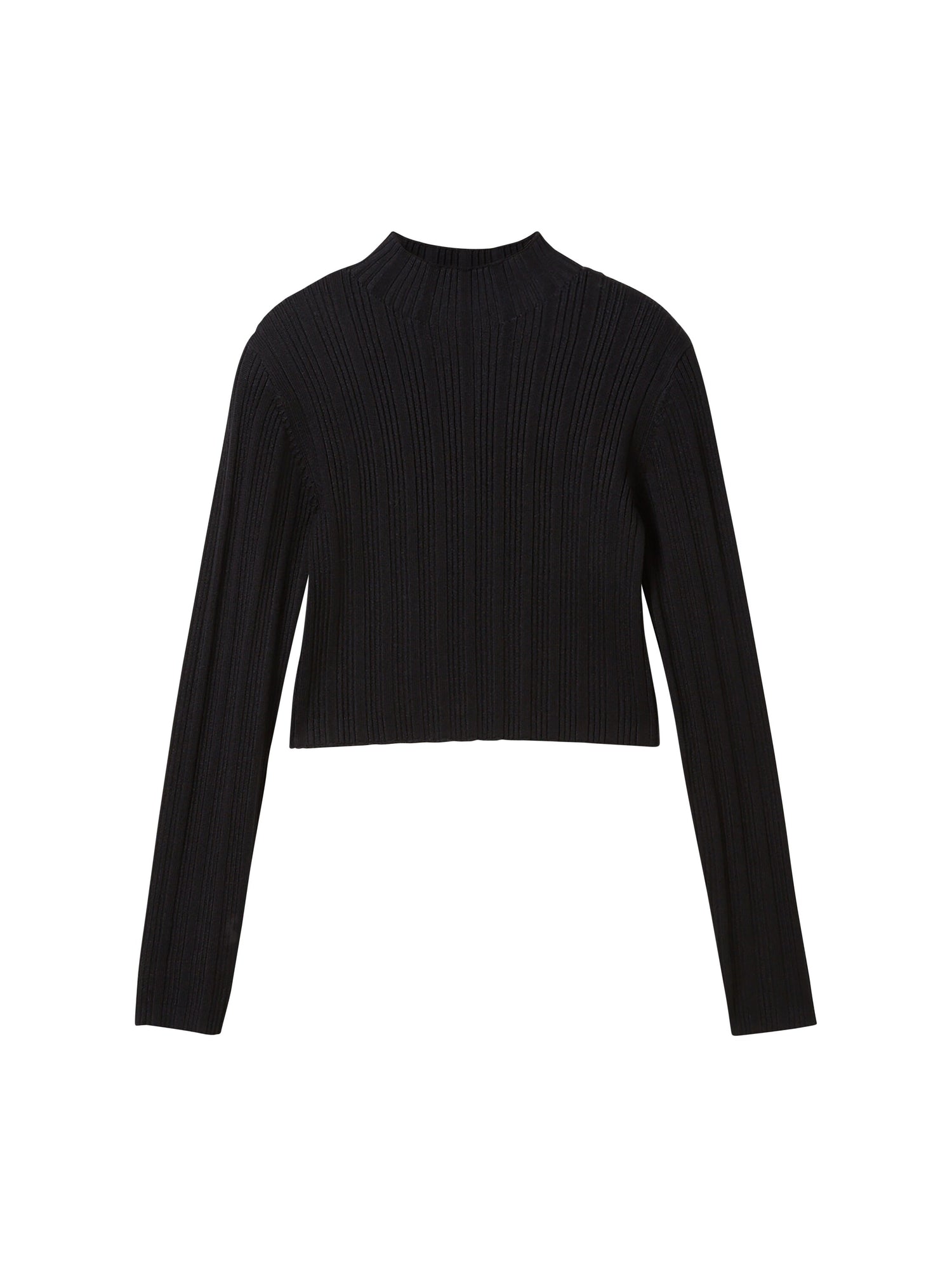 Cropped Pullover mit LENZING™ ECOVERO™