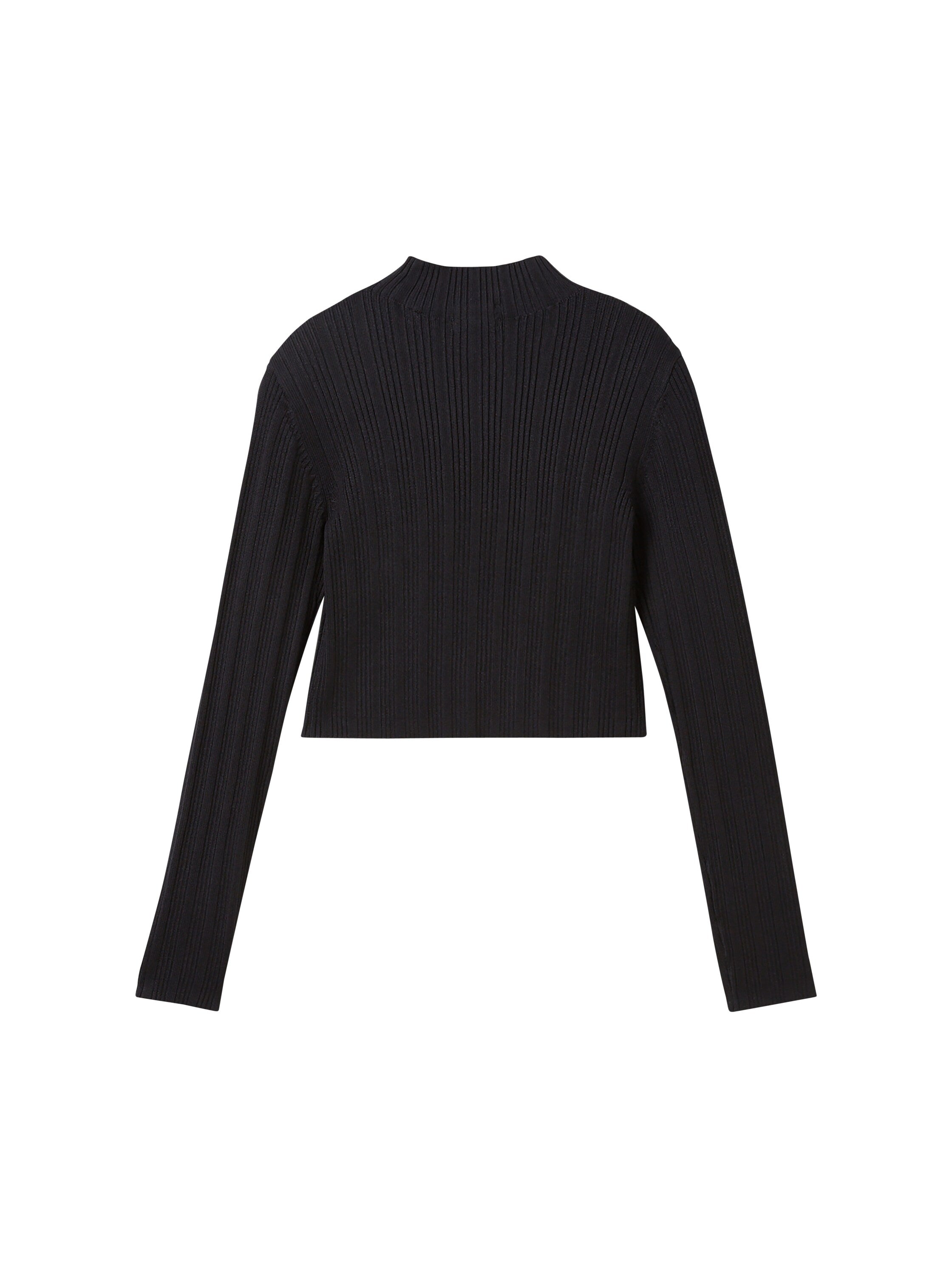 Cropped Pullover mit LENZING™ ECOVERO™