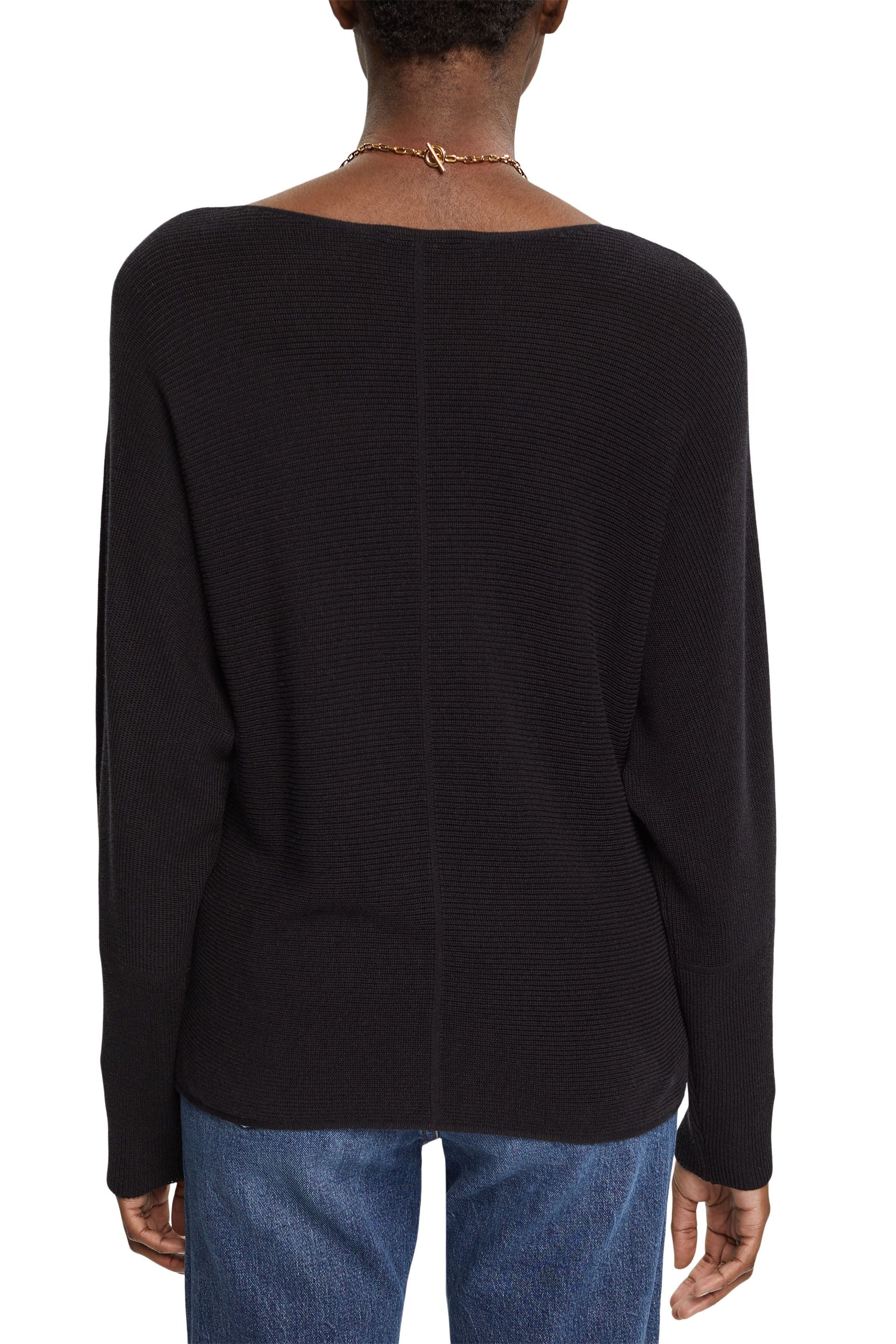 Pullover mit U-Boot-Ausschnitt aus TENCEL™-Mix