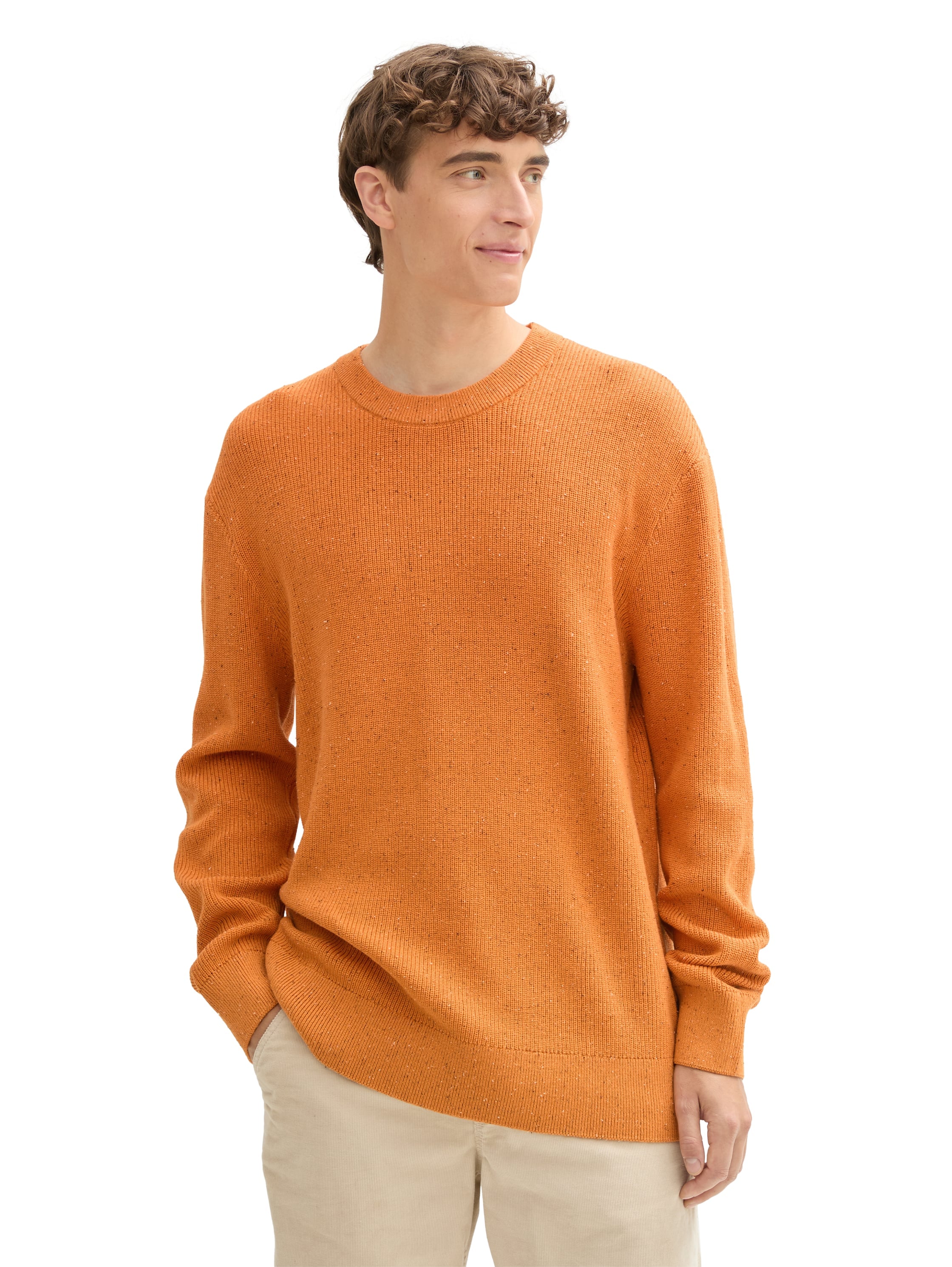 Relaxed Fit Pullover aus Baumwolle