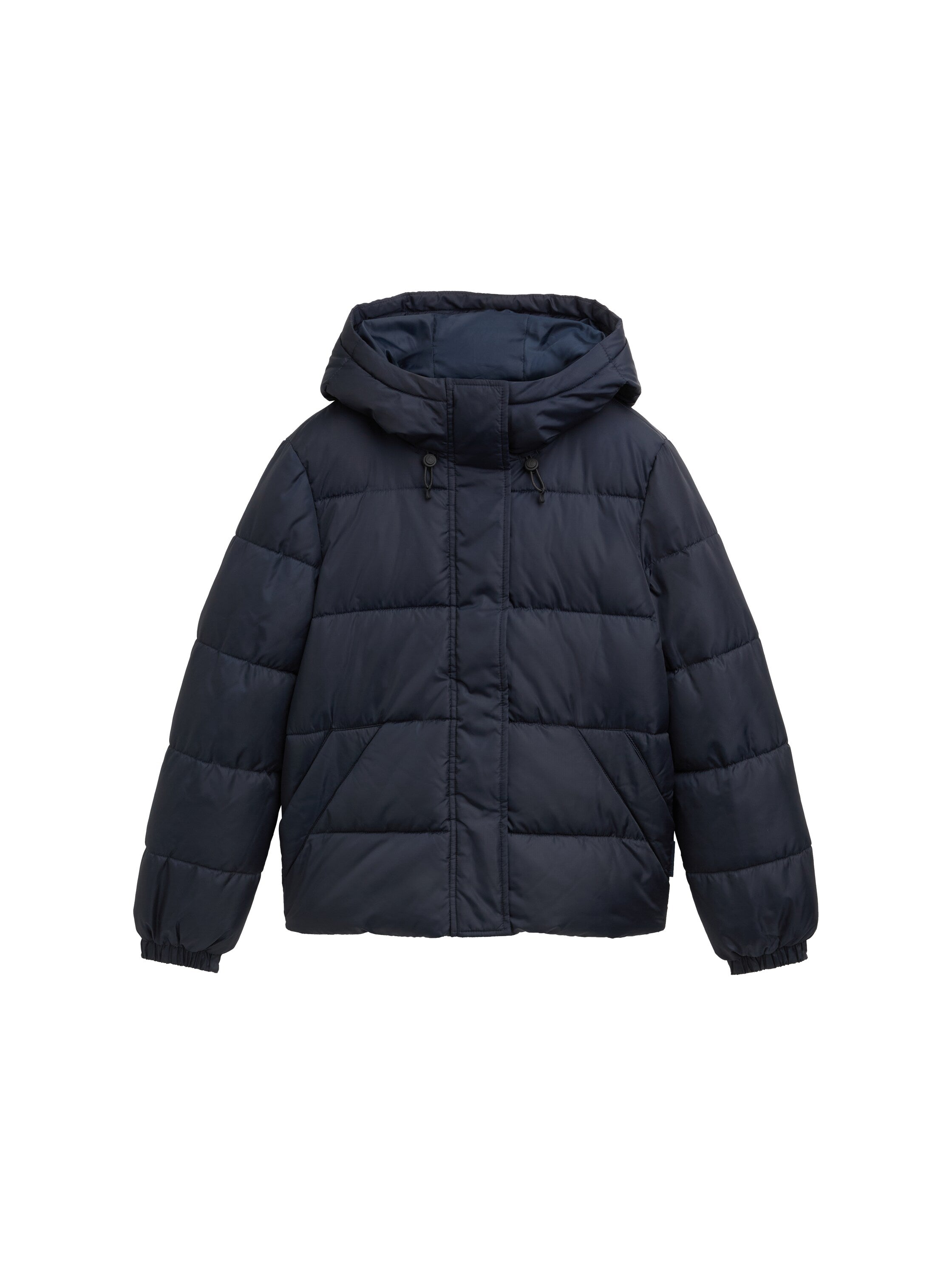 Puffer Winterjacke mit Kapuze