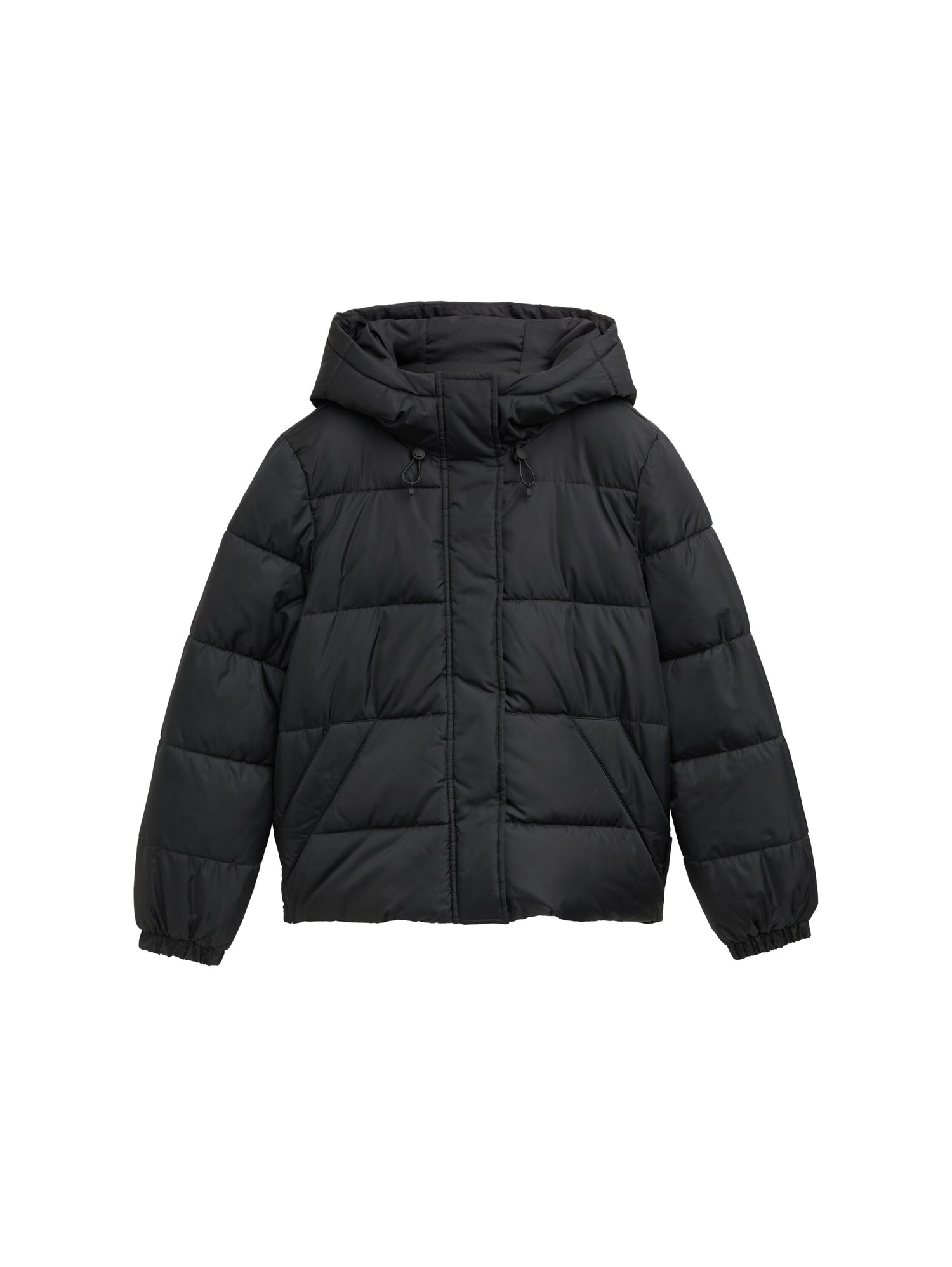 Puffer Winterjacke mit Kapuze