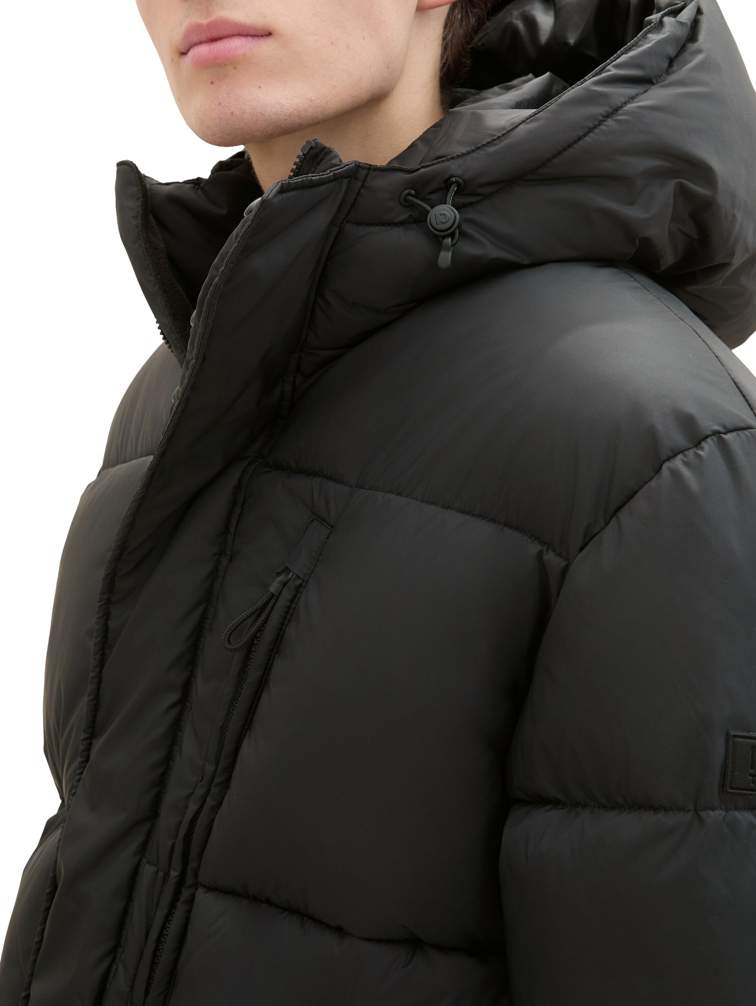 Puffer Winterparka mit Kapuze